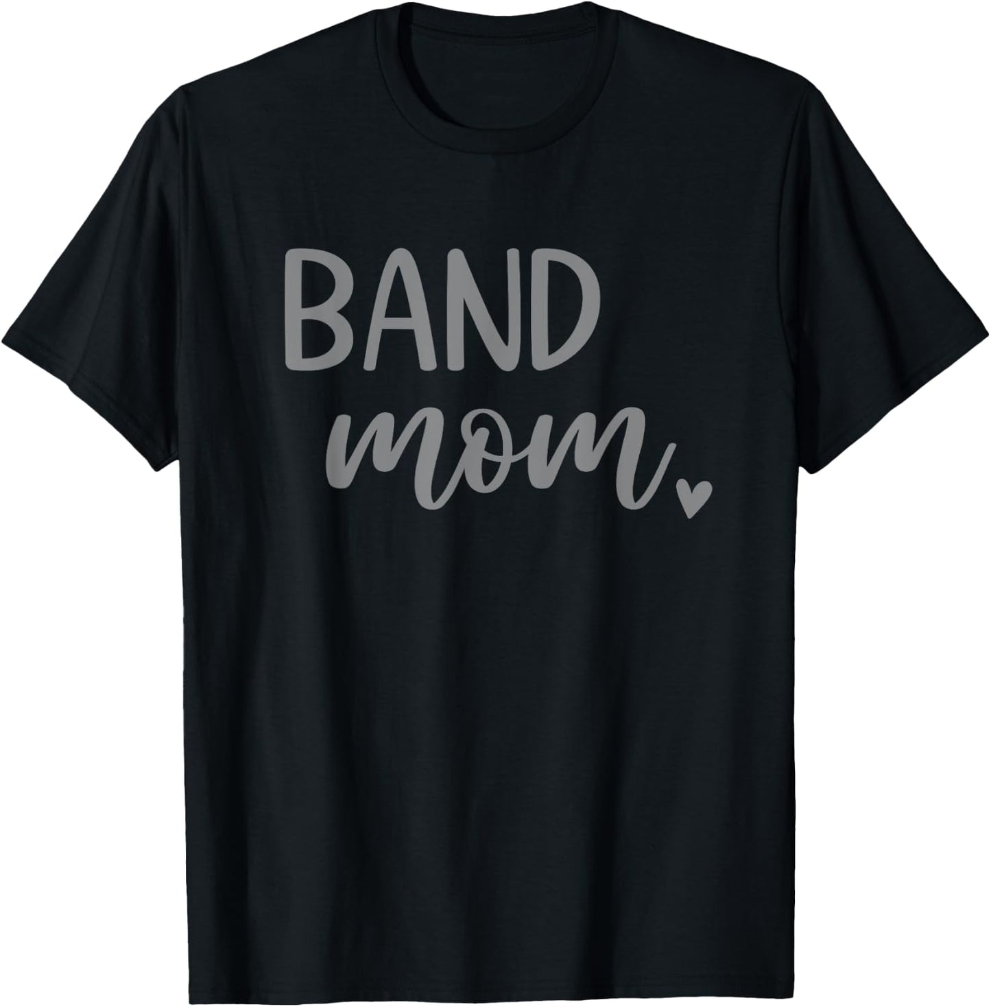 Band Mom Cute Marching Band T-Shirt - T-Shirt | Black