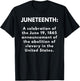 Black Juneteenth Celebration Shirt for Kids and Adults T-Shirt - T-Shirt | Black