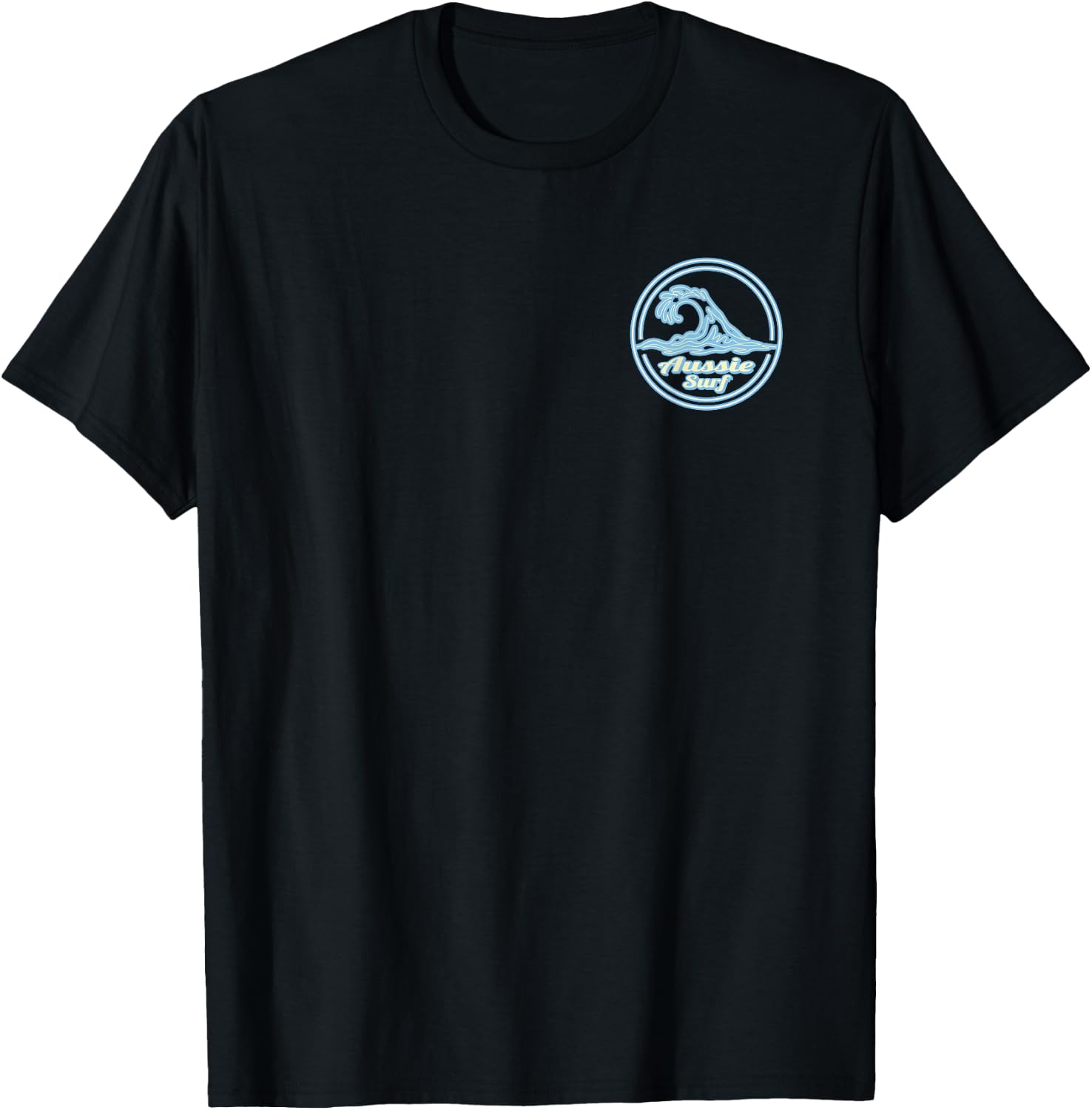 Byron Bay Big Wave Surf Club, surfing graphic T-Shirt - T-Shirt | Black