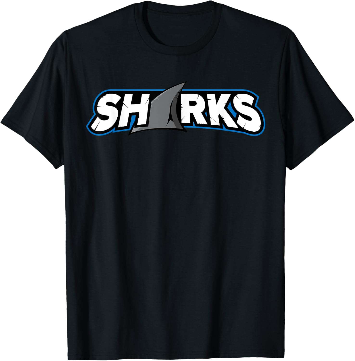 Sharks Team T-Shirt - T-Shirt | Black