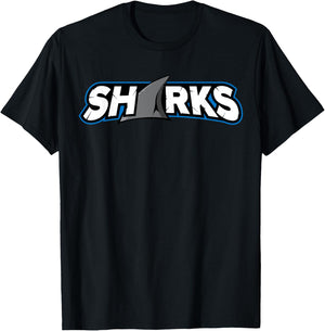 Sharks Team T-Shirt - T-Shirt | Black