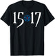 500 Years Of Reformation - Martin Luther Rose 1517- Lutheran T-Shirt - T-Shirt | Black