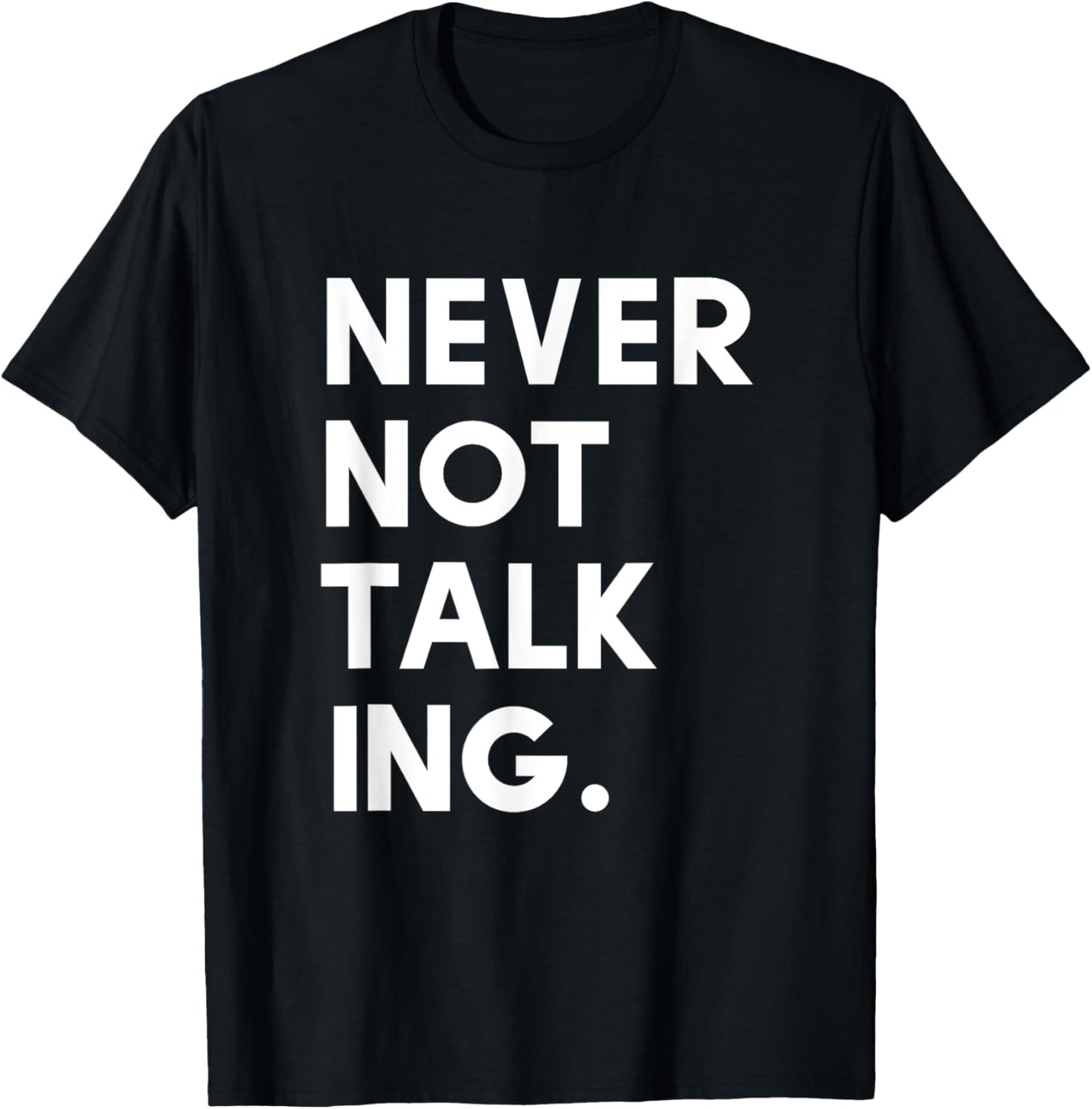 Never Not Talking Funny Child T-Shirt - T-Shirt | Black