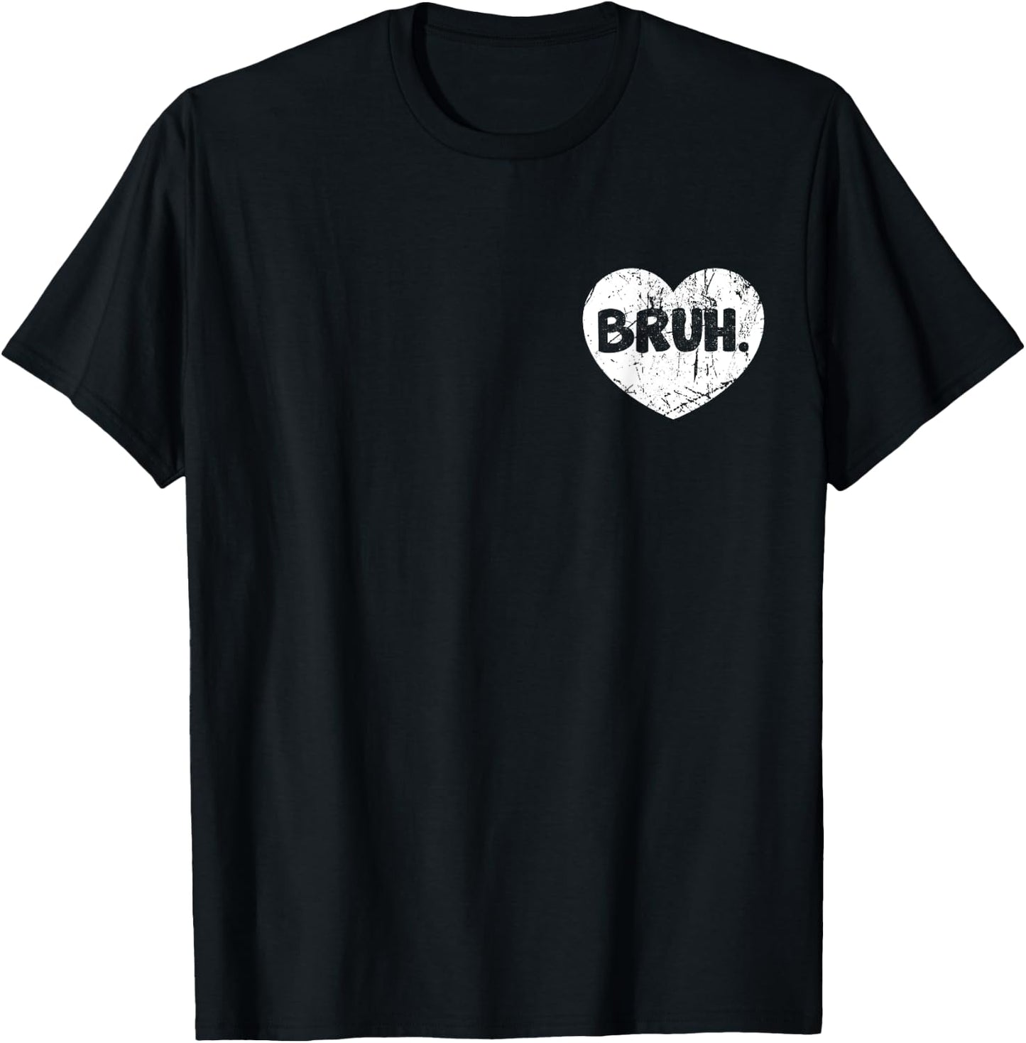 Bruh Meme Funny Saying Boy Men Women Humor Bro T-Shirt - T-Shirt | Black