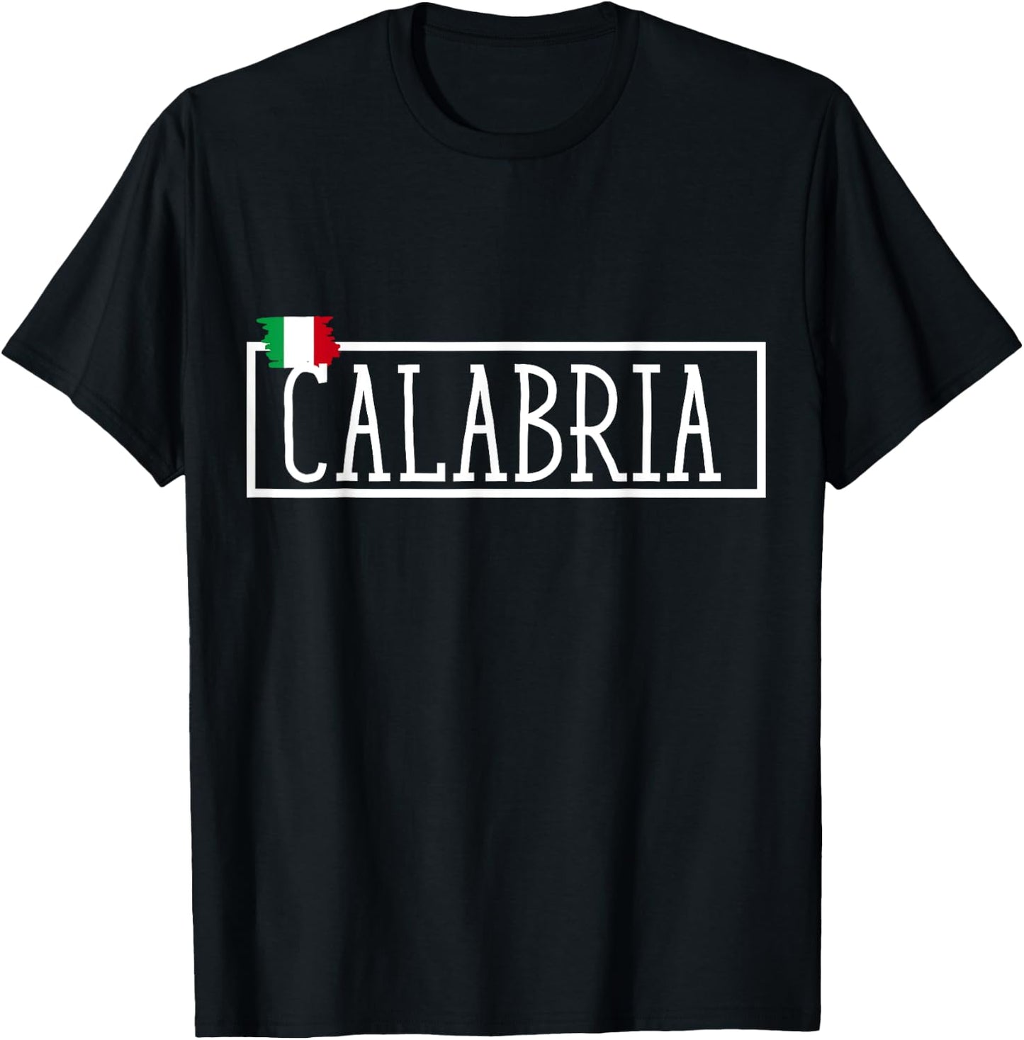 Calabria City Italy Vacations Traveling Italian Women Men T-Shirt - T-Shirt | Black