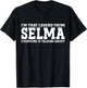 Selma Hometown AL Alabama Home Roots Funny City Selma T-Shirt - T-Shirt | Black