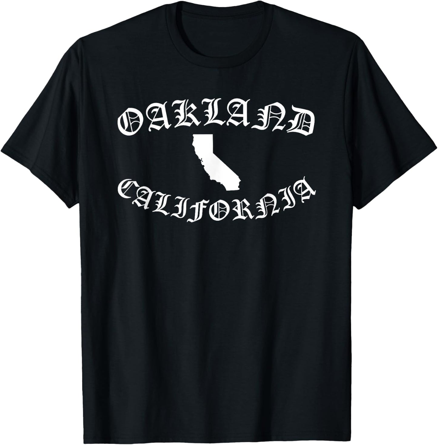 Oakland California Bear Retro East Bay Area SF 510 Norcal T-Shirt - T-Shirt | Black