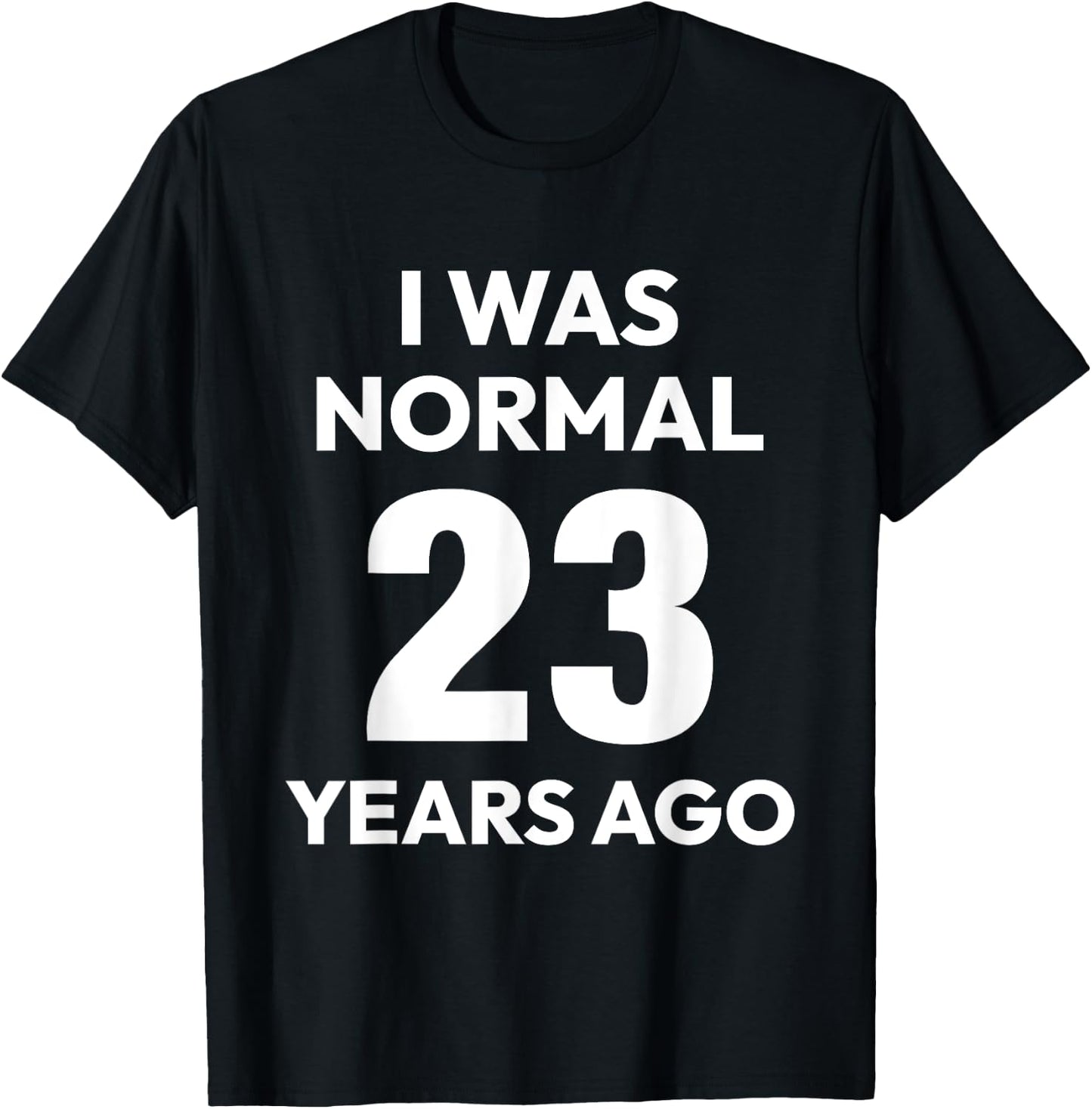 23rd Wedding Anniversary Couples Funny Husband Wife 23 Years T-Shirt - T-Shirt | Black