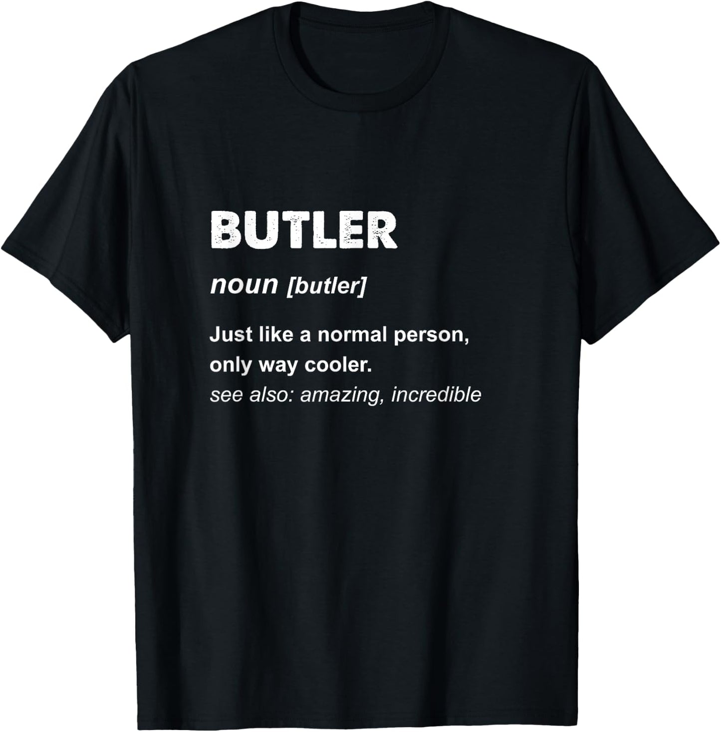 Butler T-Shirt - T-Shirt | Black