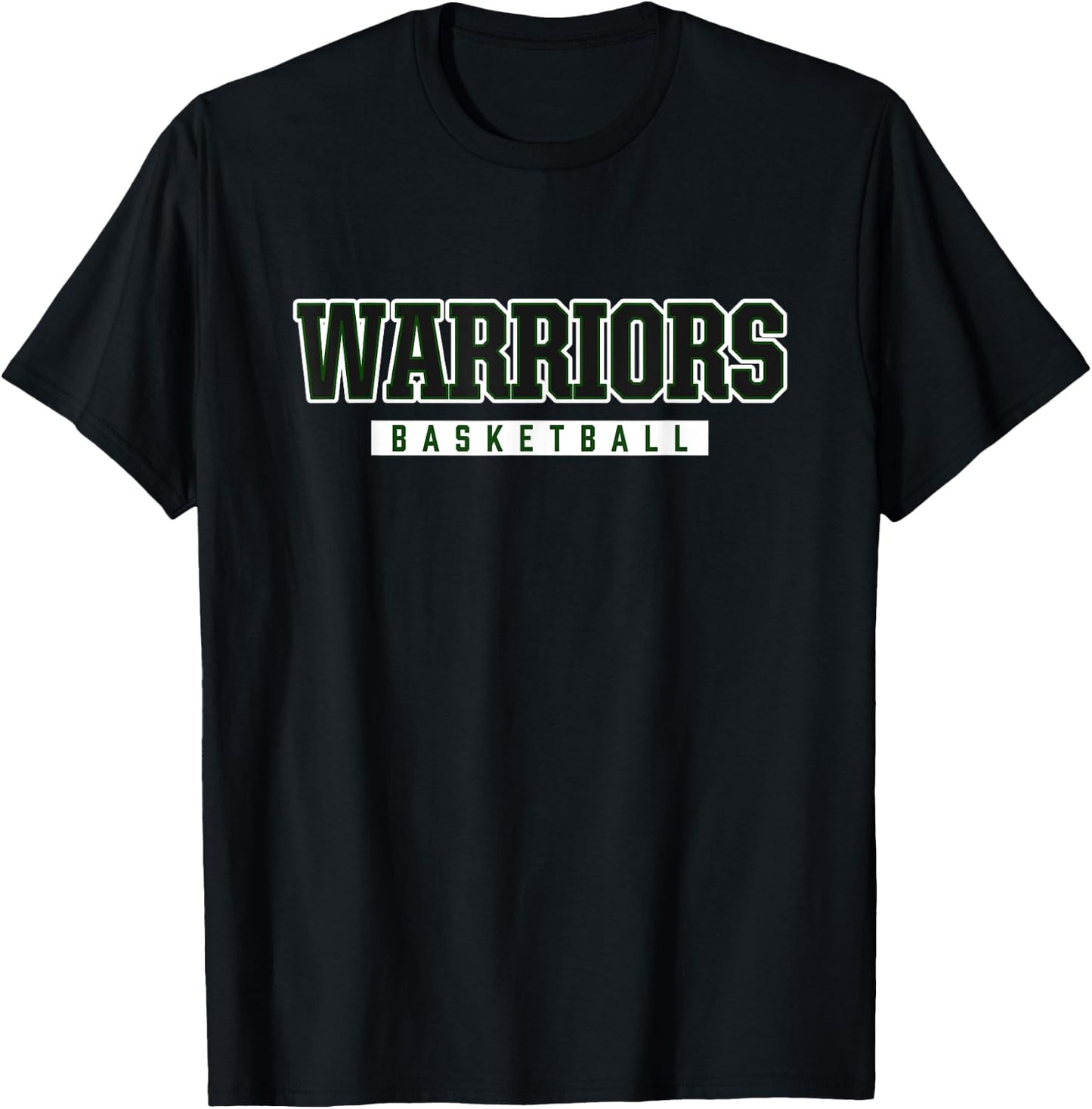 Warriors Basketball University High School T-Shirt - T-Shirt | Black