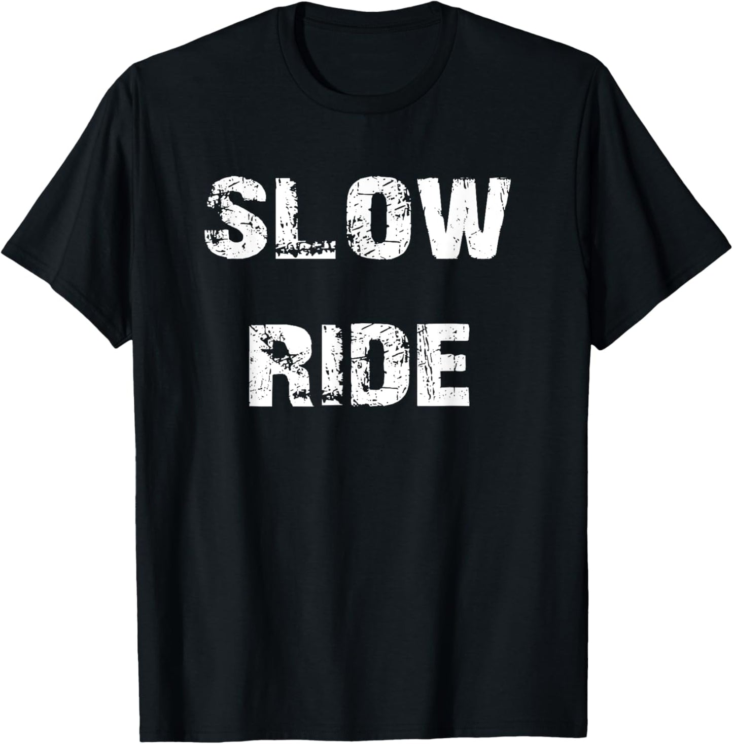 Slow Ride Classic Rock T-Shirt - T-Shirt | Black