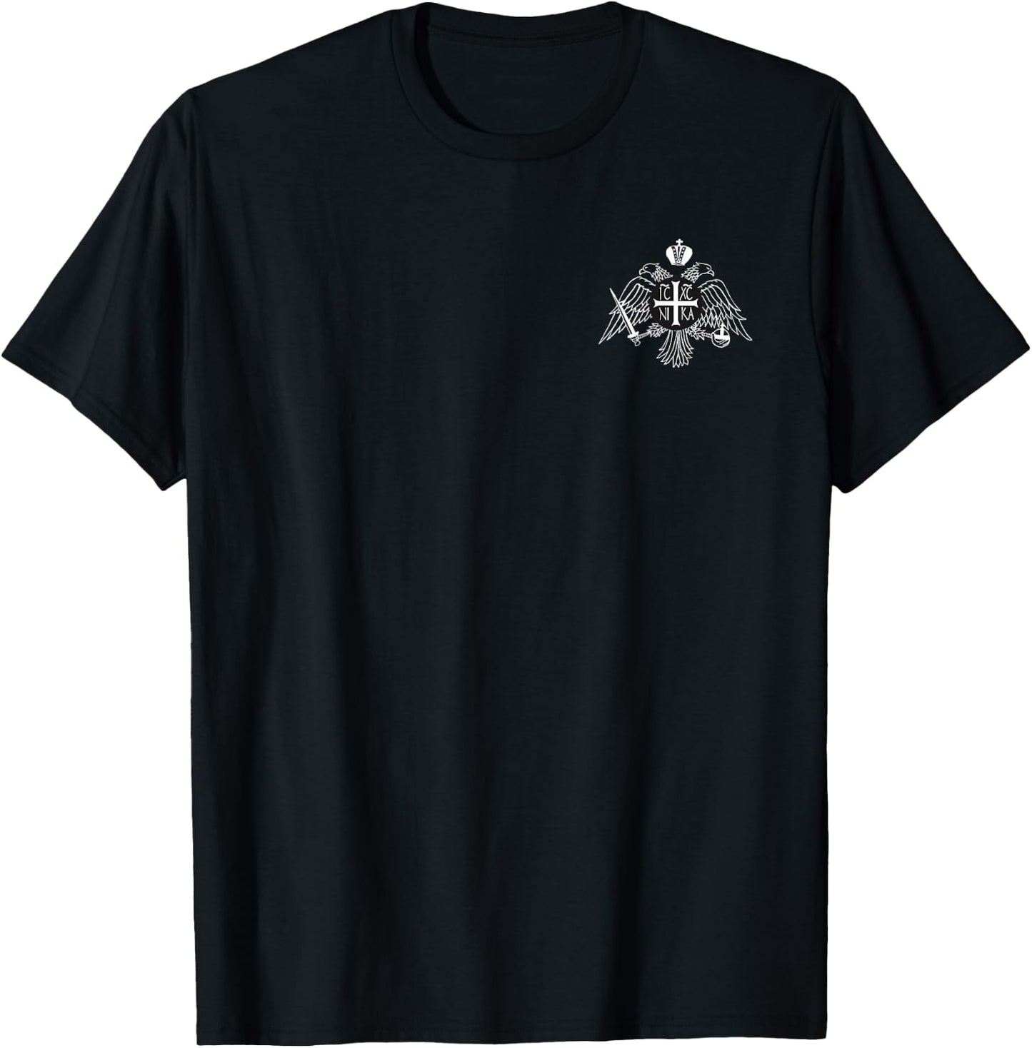 Byzantine Eagle (Pocket) T-Shirt - T-Shirt | Black