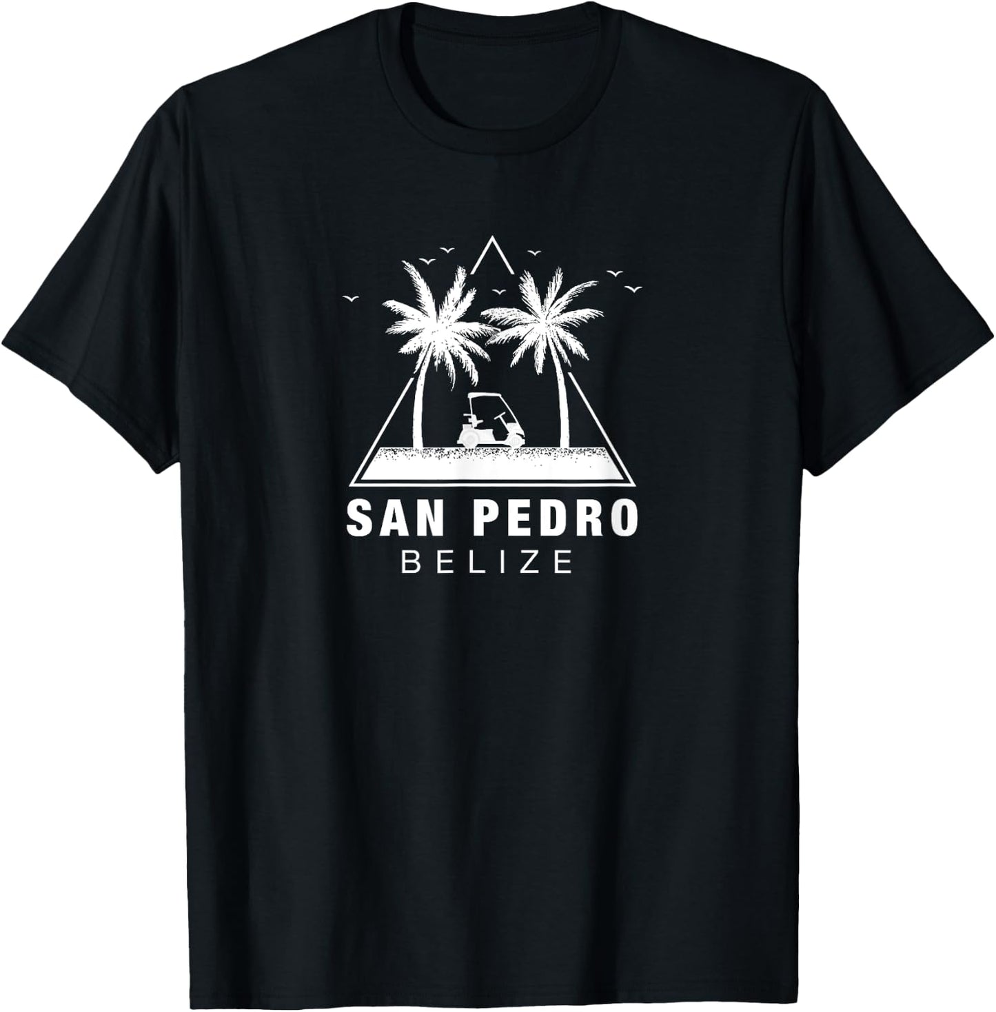 San Pedro Belize Souvenir Gift T-Shirt - T-Shirt | Black
