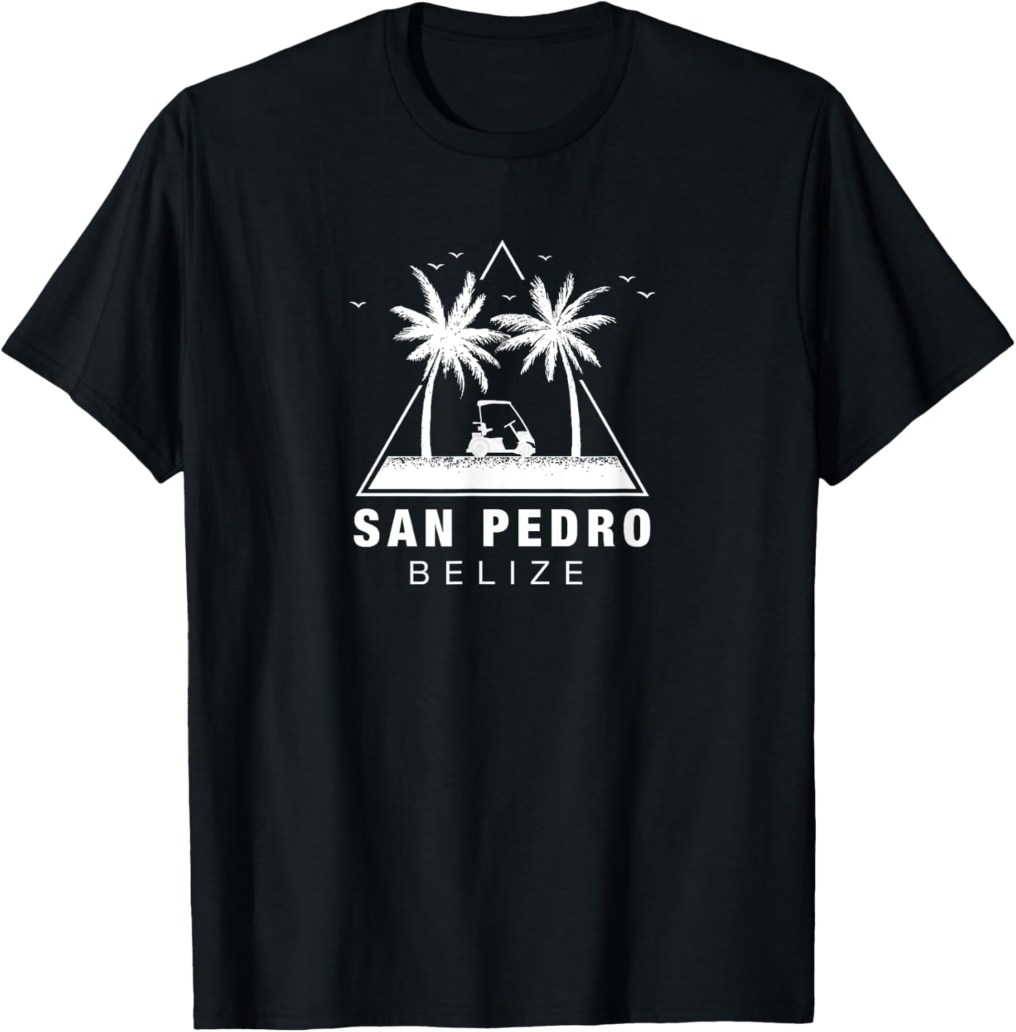 San Pedro Belize Souvenir Gift T-Shirt - T-Shirt | Black
