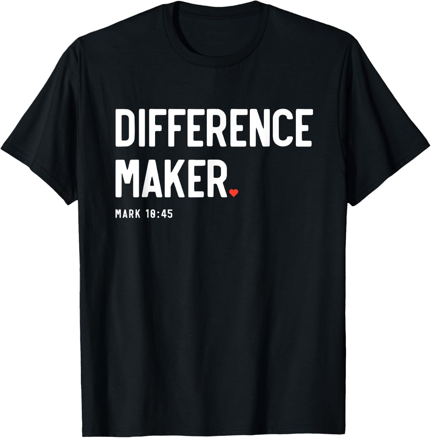 Missions Trip Difference Maker Christian Gifts Missions Trip T-Shirt - T-Shirt | Black