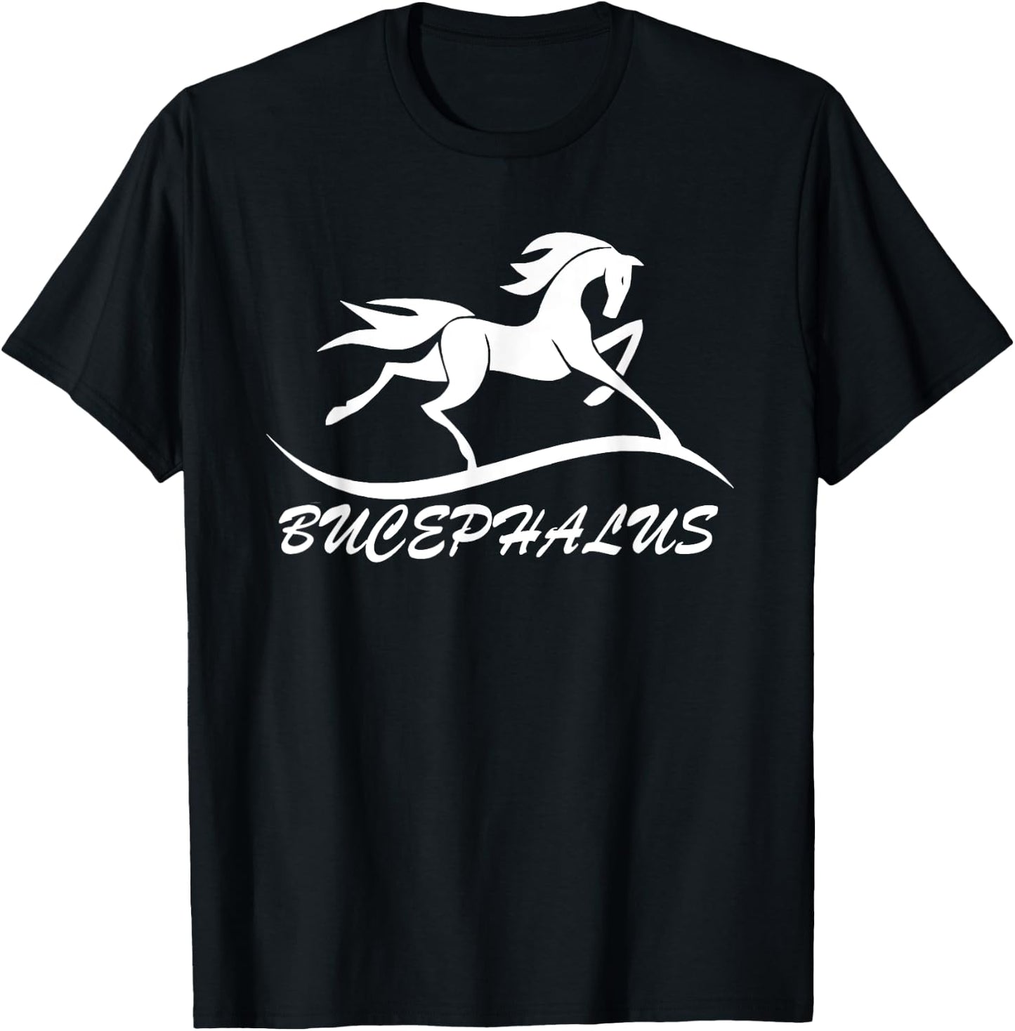 Bucephalus - Alexander the Great Horse - Hippology History T-Shirt - T-Shirt | Black