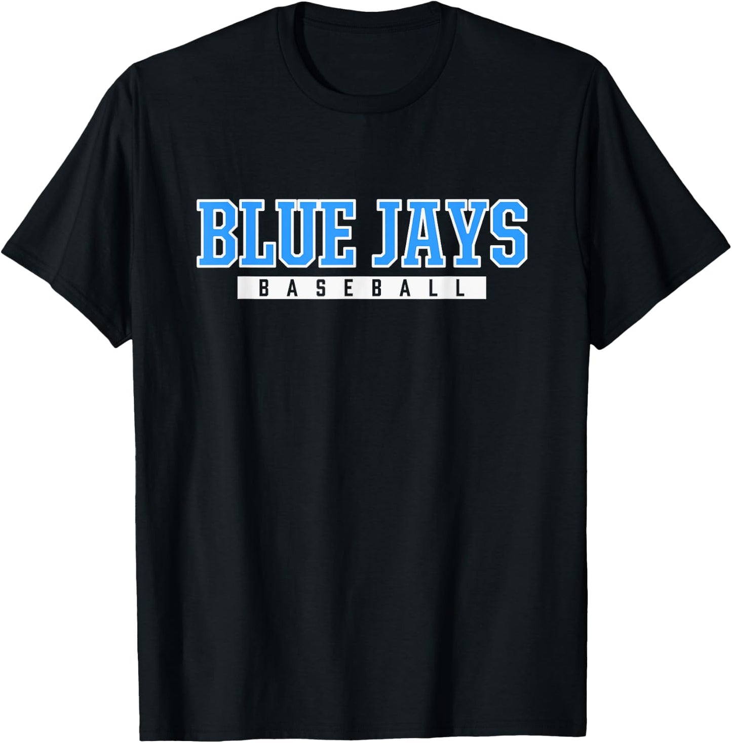 Cimarron Blue Jays Baseball T-Shirt - T-Shirt | Black