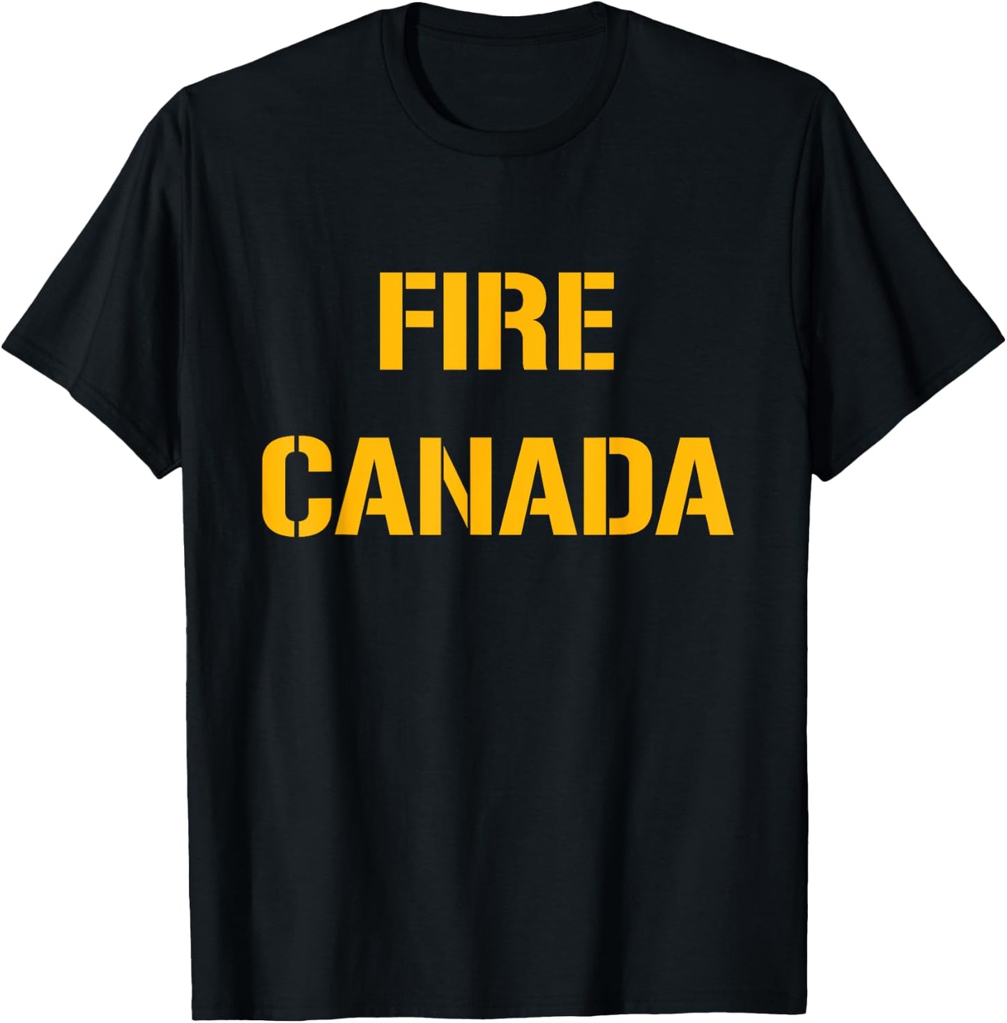 Fire Canada Pittsburgh Football T-Shirt - T-Shirt | Black