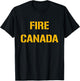 Fire Canada Pittsburgh Football T-Shirt - T-Shirt | Black