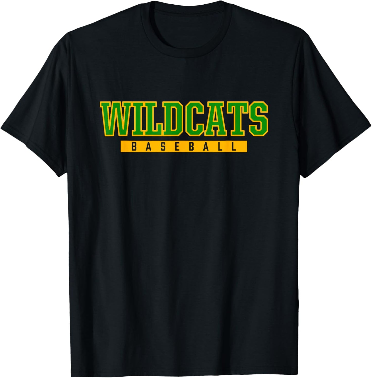 Brea Olinda Wildcats Baseball T-Shirt - T-Shirt | Black