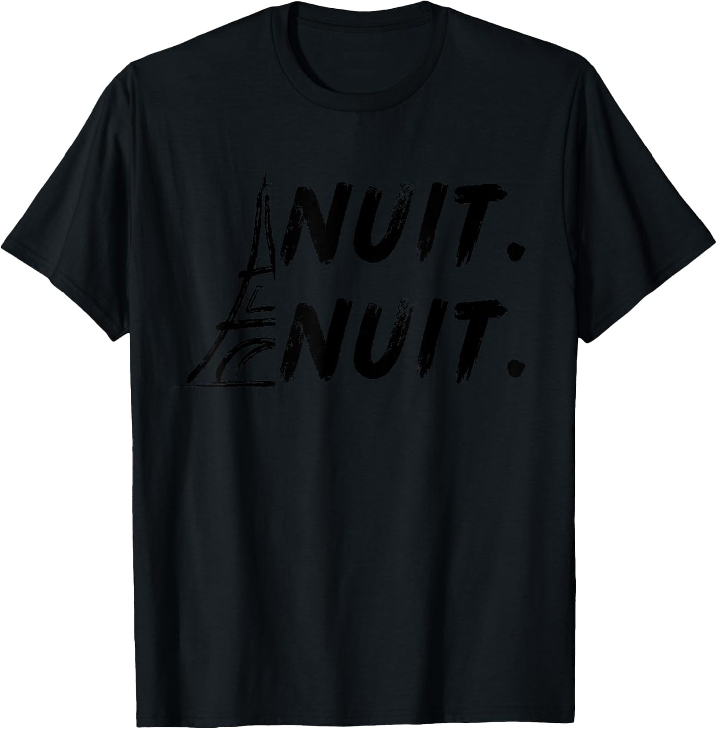 Nuit Nuit Funny quote Lover Basketball T-Shirt - T-Shirt | Black