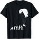Cool Paragliding Design Women Paramotor Paraglider T-Shirt - T-Shirt | Black