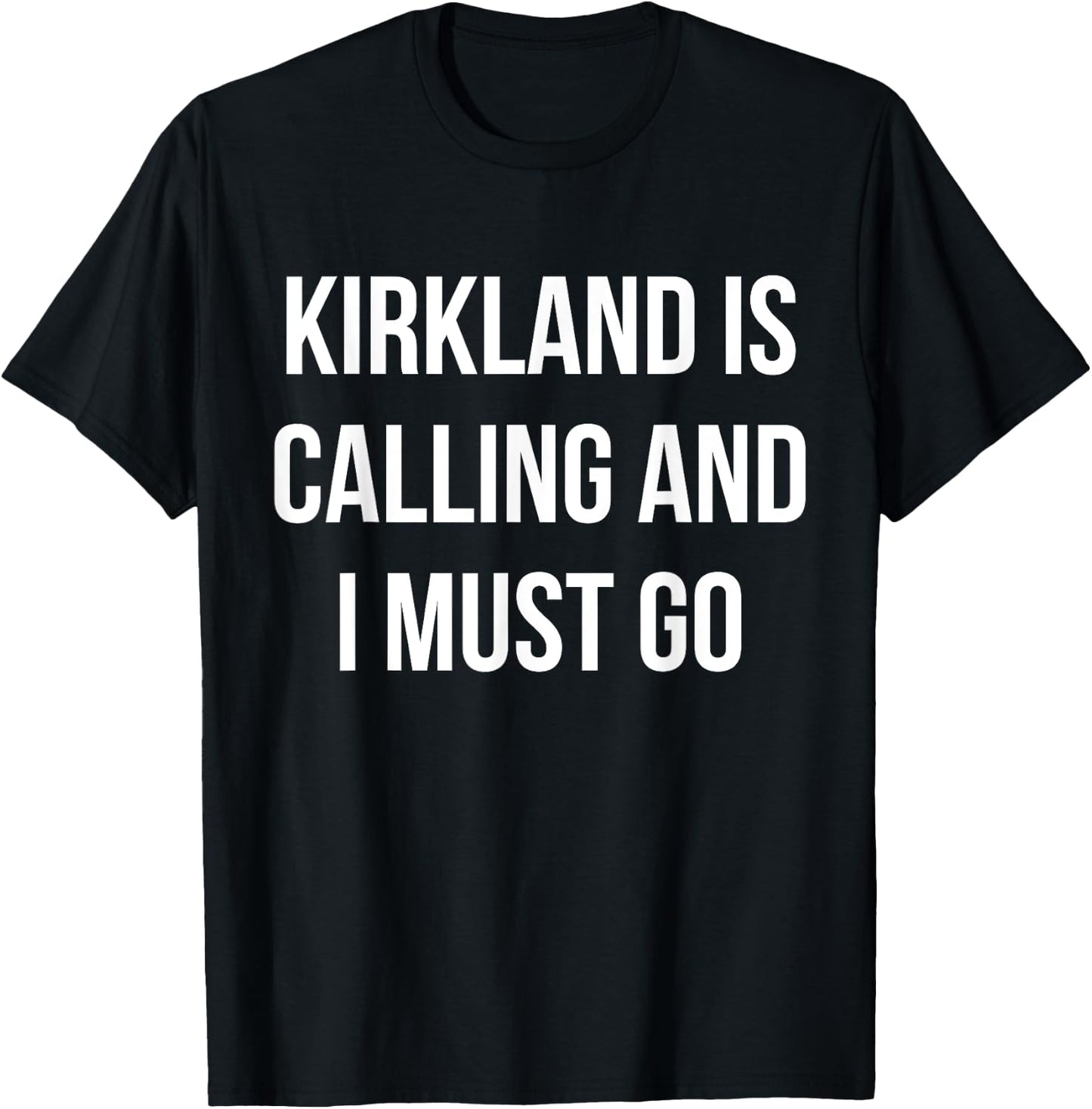 Kirkland City Funny Kirkland T-Shirt - T-Shirt | Black