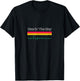 Vintage themed Bae In The Bay Design T-Shirt - T-Shirt | Black