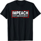 Impeach Anti-Trump Keep America Great Spoof Logo T-Shirt - T-Shirt | Black
