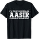 Aasir Personal Name First Name Funny Aasir T-Shirt - T-Shirt | Black