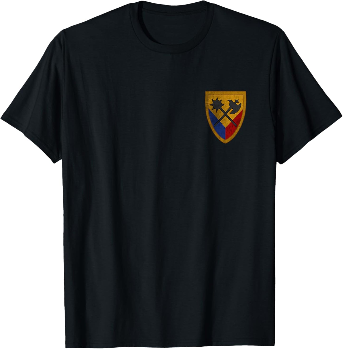 194th Armored Brigade Military Vintage Logo Veteran Xmas T-Shirt - T-Shirt | Black