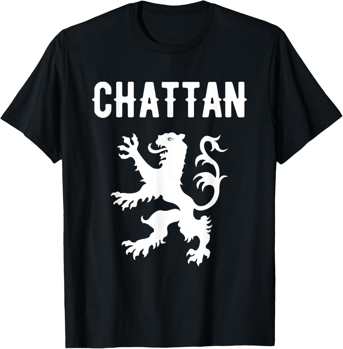 Chattan Clan Scottish Family Name Scotland Heraldry T-Shirt - T-Shirt | Black