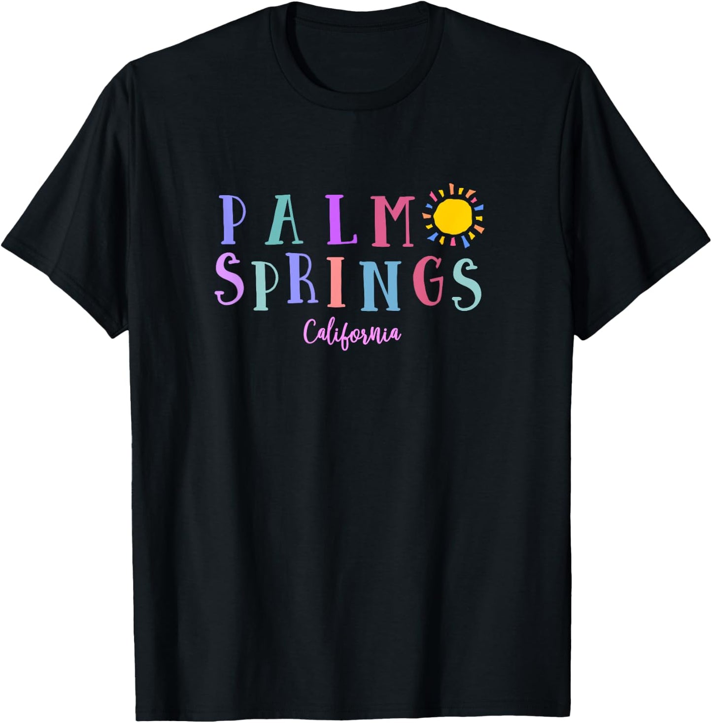 PALM SPRINGS CALIFORNIA tourist souvenir T-Shirt - T-Shirt | Black