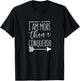 I Am More Than A Conqueror - Gift Women & Men, Christian T-Shirt - T-Shirt | Black