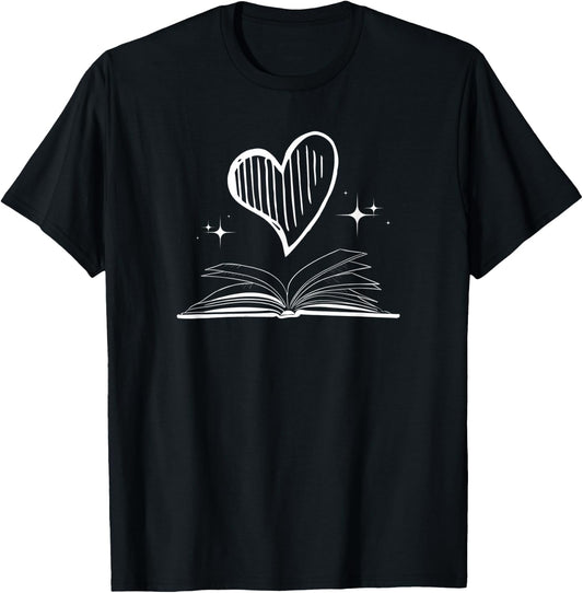 Love Reading T-Shirt - T-Shirt | Black