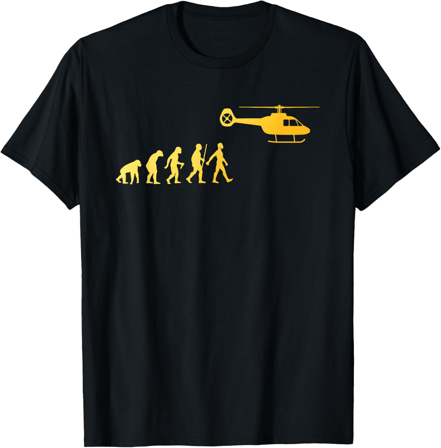Helicopter Art Women Chopper Pilot Helicopter Lover T-Shirt - T-Shirt | Black