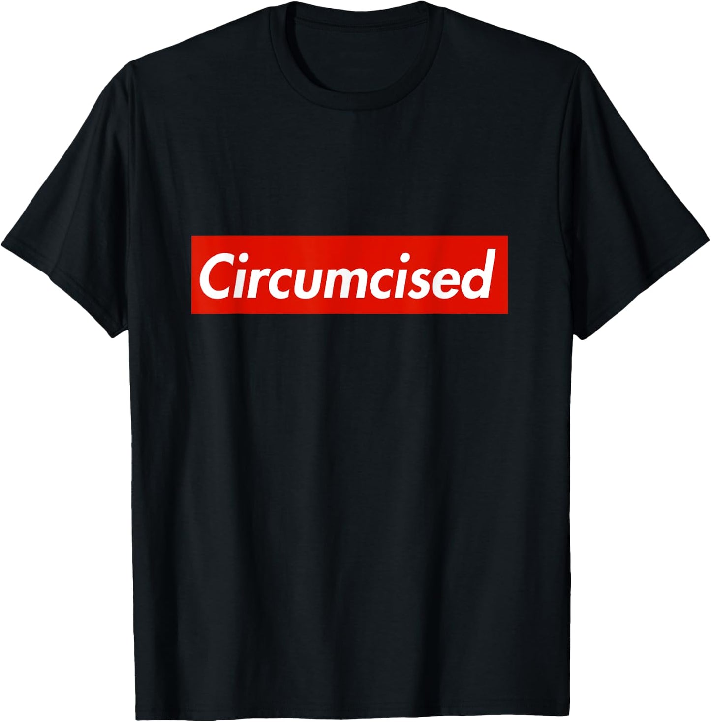 Circumcised Foreskin Jewish Pride Brit Milah Circumcision T-Shirt - T-Shirt | Black