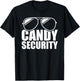 Candy Security Funny Easy Halloween Costume Adult T-Shirt - T-Shirt | Black