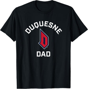 Duquesne University Dukes Arched Dad T-Shirt - T-Shirt | Black