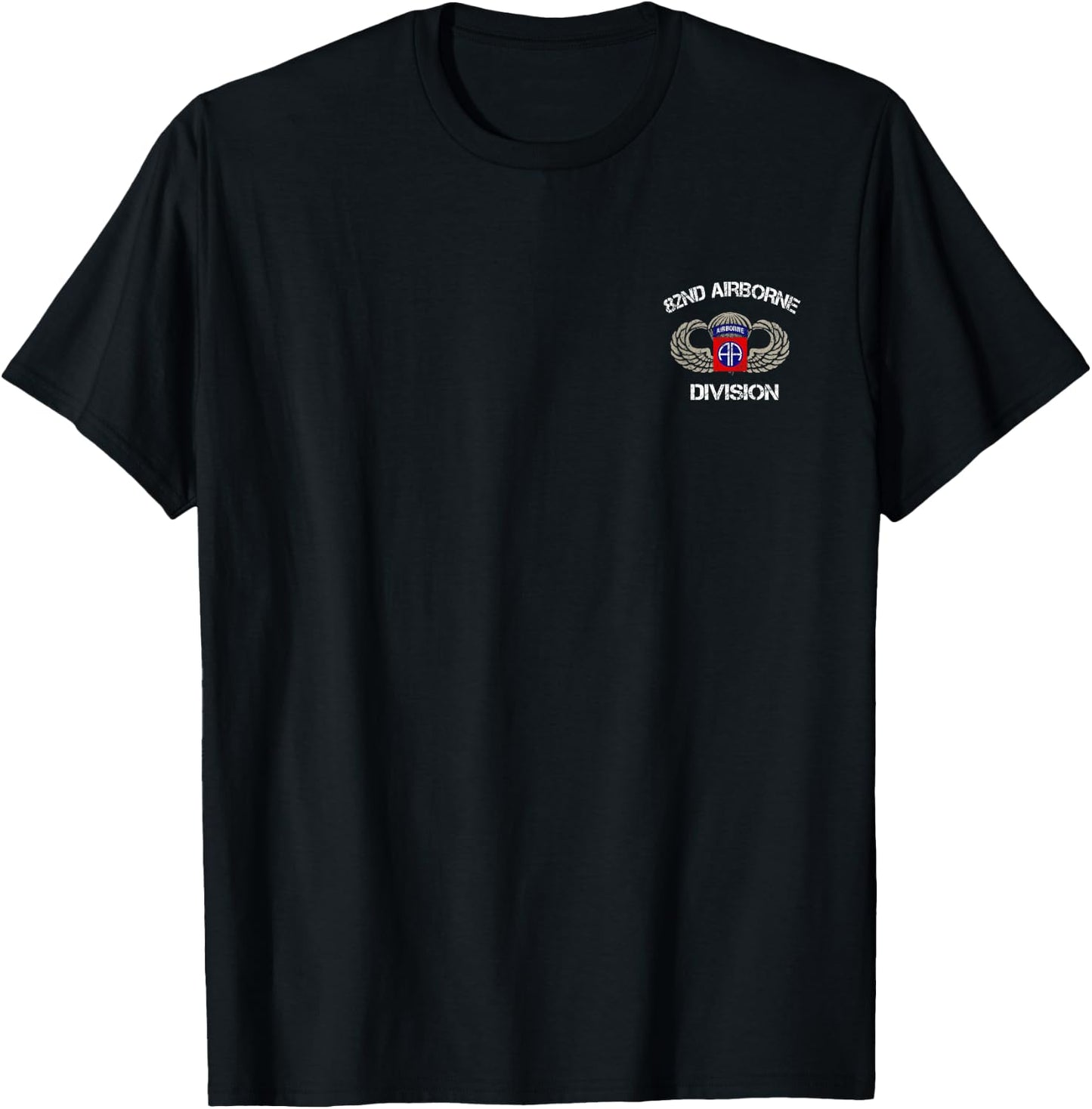 82nd Airborne Division Veteran , Veterans Day Gift Men T-Shirt - T-Shirt | Black