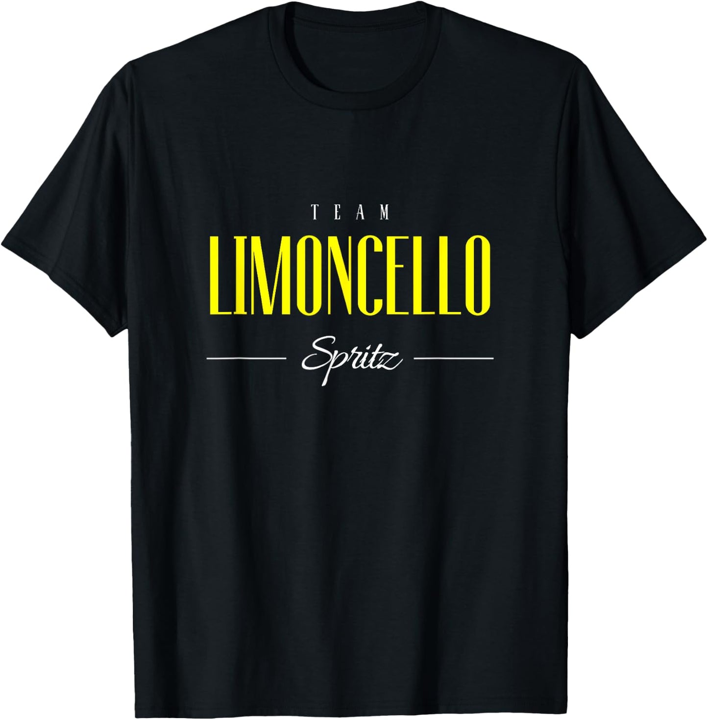 Team Limoncello Spritz I Lemon Lemon Italy Cocktail T-Shirt - T-Shirt | Black