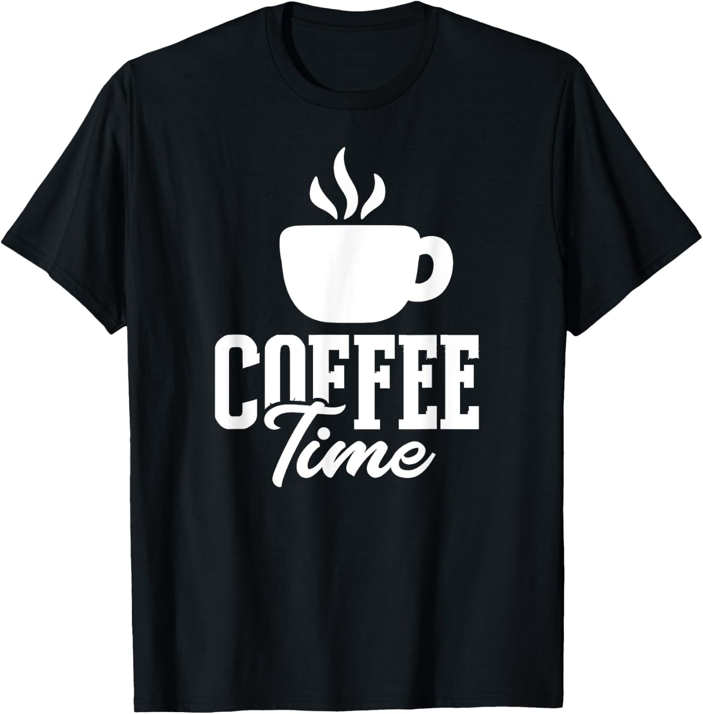 Coffee Time T-Shirt - T-Shirt | Black