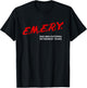 Emo Men Entering Retirement Years Funny Apparel T-Shirt - T-Shirt | Black