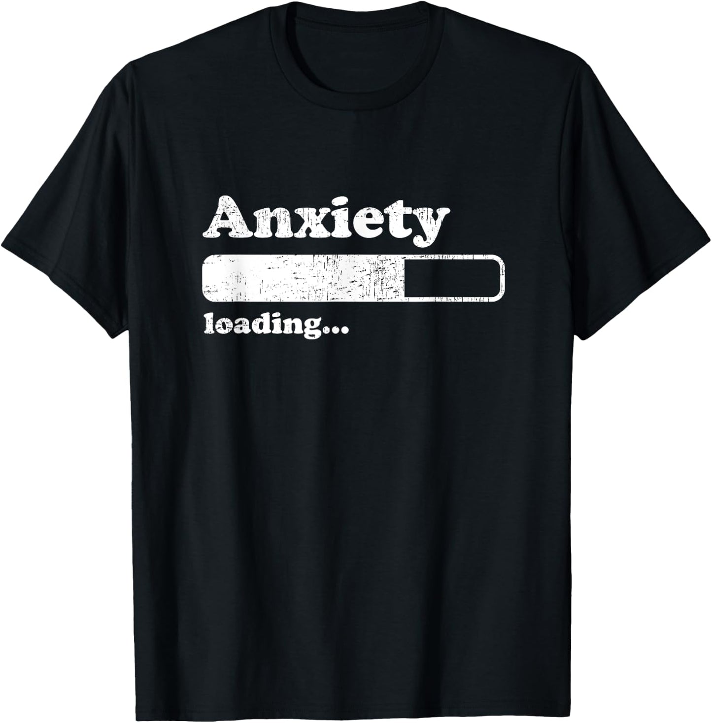 Funny Anxiety Shirts Introvert Social Anxiety T-Shirt - T-Shirt | Black