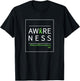 NF Warrior and Supporter Neurofibromatosis Awareness Ribbon T-Shirt - T-Shirt | Black