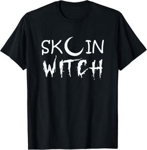 Skin Witch Skin-care Halloween Esthetician T-Shirt - T-Shirt | Black