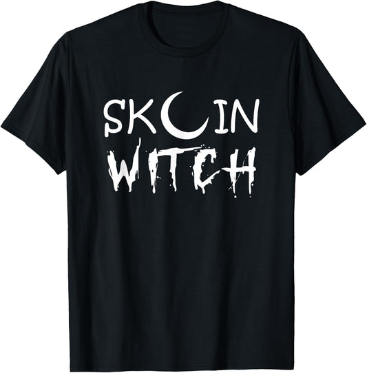 Skin Witch Skin-care Halloween Esthetician T-Shirt - T-Shirt | Black