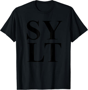 Sylt Holiday Travel Germany Europe Sport Women Men Kids Man T-Shirt - T-Shirt | Black