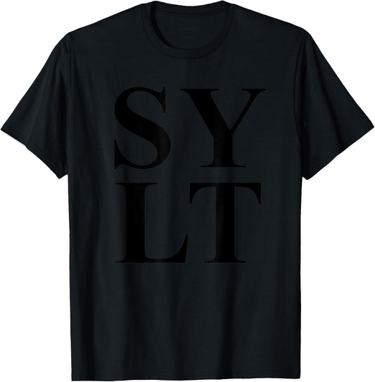 Sylt Holiday Travel Germany Europe Sport Women Men Kids Man T-Shirt - T-Shirt | Black