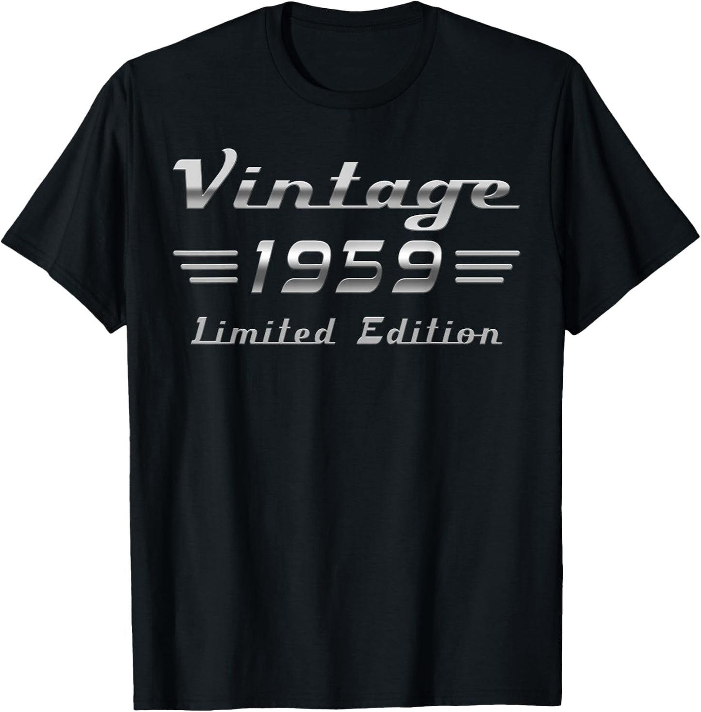 Vintage 1959 Classic Car 66th Birthday T-Shirt - T-Shirt | Black